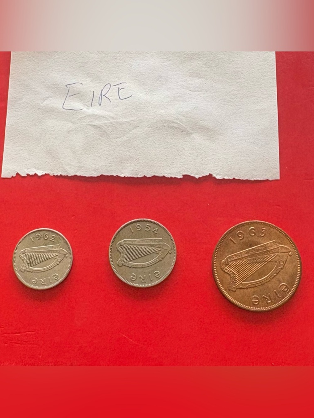 Vintage Erie Coins - 1954 Silver Tone, 1963 Bronze Tone, 1962 silver tone